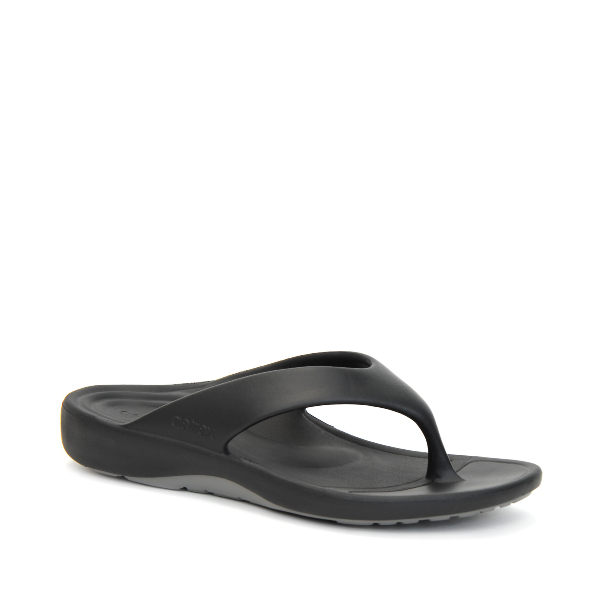 Maui - sandale pour homme en caoutchouc couleur noir de marque Aetrex