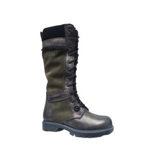 Ilka - Women's Boots in Olive from Saute-Mouton