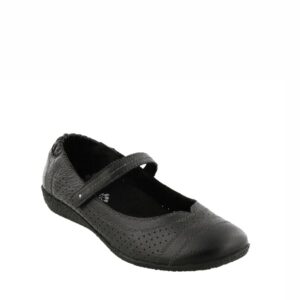 Transit - Chaussure pour femme en cuir couleur noir de marque Taos