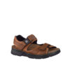 Shark Fit - Sandale pour homme en cuir couleur tan de marque Mephisto