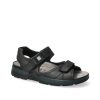 Shark Fit - Sandale pour homme en cuir couleur noir de marque Mephisto