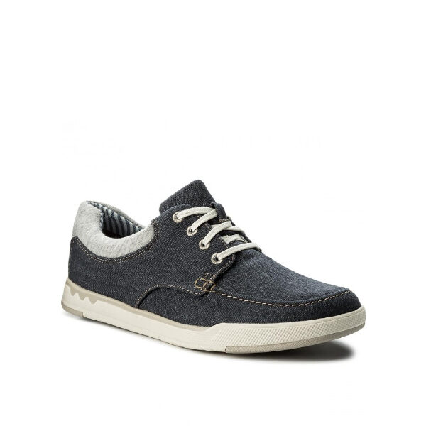 Step Isle Lace - Chaussure pour homme en textile couleur marine de marque Clarks