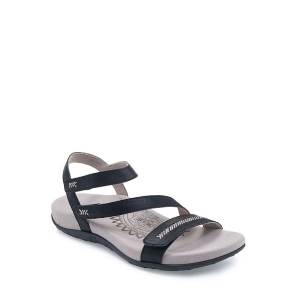 Aetrex-Gabby-SE260-Noir-Sandales-pour-femmes