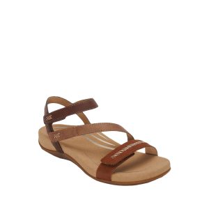 Gabby - Women's Sandals in Cognac from Aetrex
