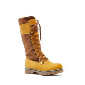 Gloria - Women's Boots in Yellow from Saute Mouton