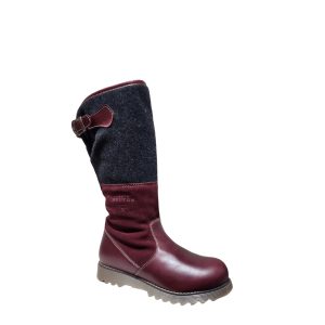Liv - Women's Boots in Burgundy from Saute Mouton