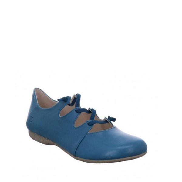 Fiona 04 - Chaussure pour femme en cuir couleur bleu de marque Josef Seibel