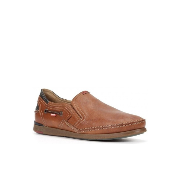 Mariner - Chaussure pour homme en cuir couleur cognac de marque Fluchos
