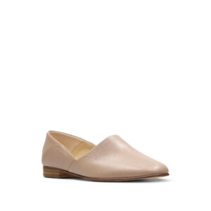 Pure Tone - Chaussure pour femme en cuir de couleur beige de marque Clarks