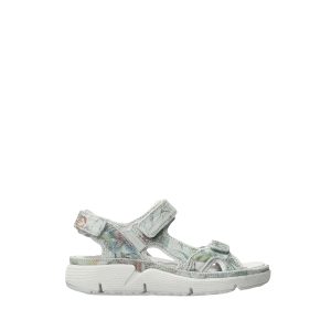 It's Me - Sandale pour Femme couleur Gris Fleurs (Multi) de marque AllRounder
