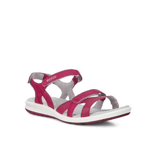 Cruise II - Sandale pour femme en cuir couleur sangria de marque Ecco