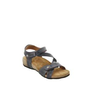 Universe - Sandale pour femme en cuir couleur marine de marque Taos
