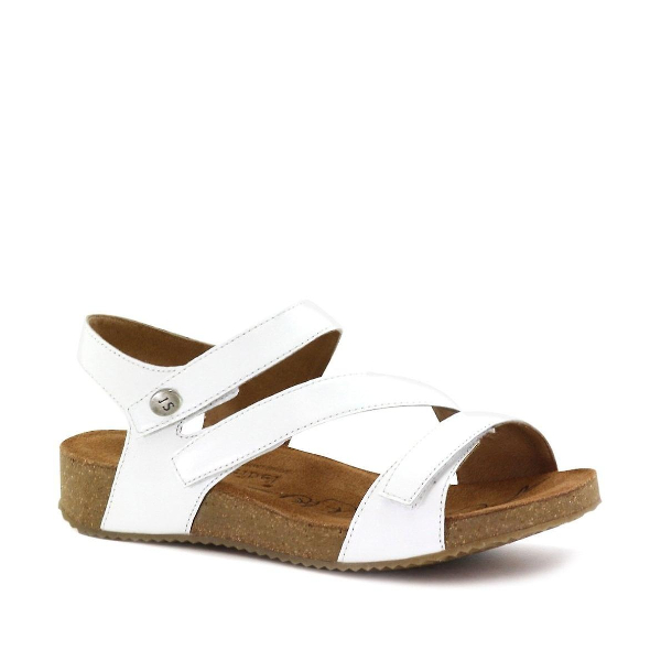 Tonga 25 - Sandale pour femme en cuir couleur blanc de marque Josef Seibel