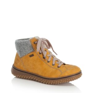 Z4243 - Women's Ankle Boots in Ocher/Yellow from Rieker