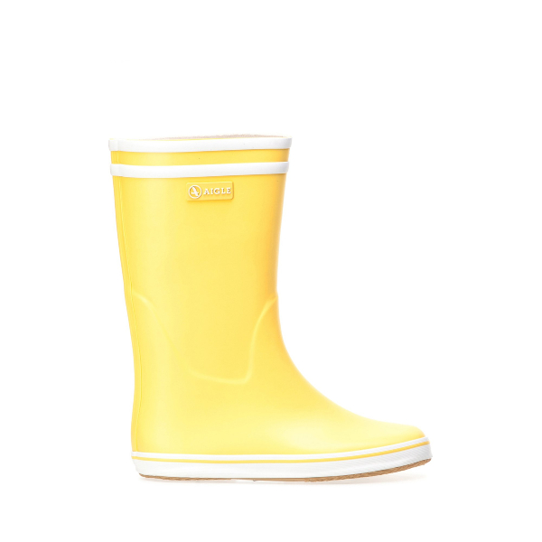 Aigle MALOUINE Marine / Blanc - Livraison Gratuite  Sb-roscoffShops ! -  Chaussures Bottes de pluie Femme 59,99 €