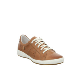 Caren 01 - Chaussure pour femme en cuir couleur chameau de marque Josef Seibel