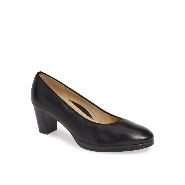 Ophelia - Chaussure pour femme en cuir couleur noir de marque Ara