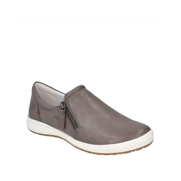 Caren 22 - Chaussure pour femme en cuir couleur gris de marque Josef Seibel
