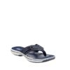 Breeze Sea - Sandale pour femme en cuir couleur marine de marque Clarks