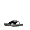 Breeze Sea - Sandale pour femme en cuir couleur noir vernis de marque Clarks