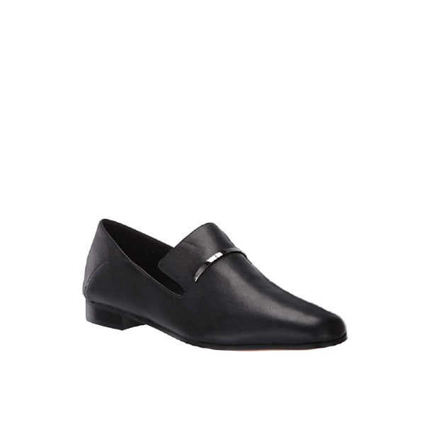 Pure Viola Trim - Chaussure pour femme en cuir couleur noir de marque Clarks