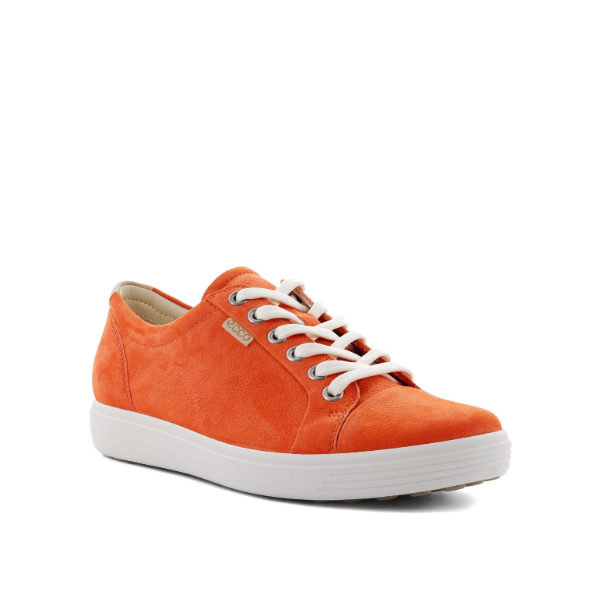 chaussure orange pour femme