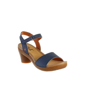Alfama - Sandale pour femme en cuir couleur jean de marque Art