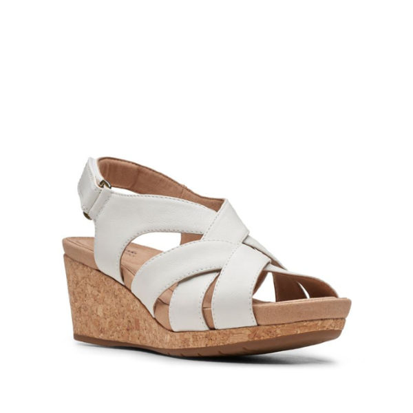 Un Capri Step - Women's Sandals in White from Clarks