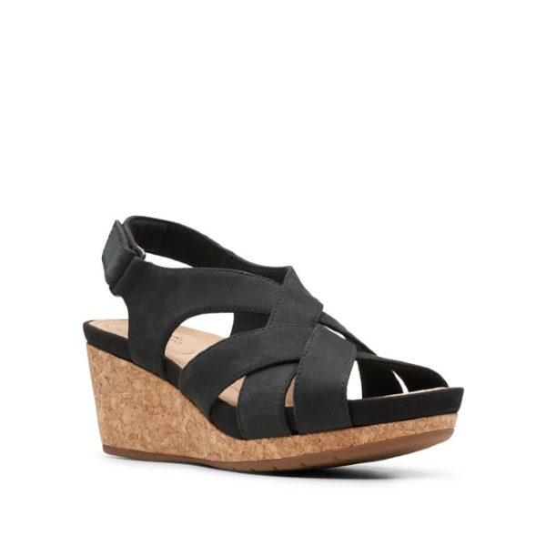 Un Capri Step - Women's Sandals in Black from Clarks