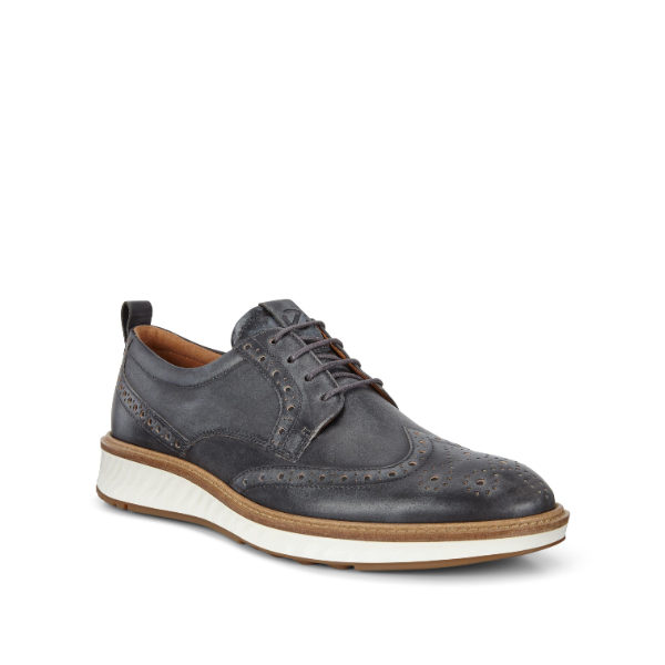 ST1 Hybrid - Chaussure pour homme en cuir couleur mangnet cambridge de marque Ecco