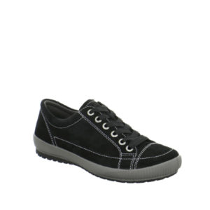 820 - Chaussure pour femme en nubuck couleur noir de marque Legero