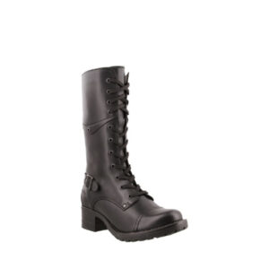 Tall Crave - Botte pour femme en cuir couleur noir de marque Taos