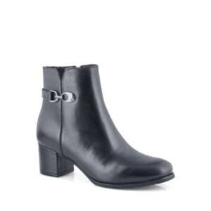 Aurelia - Women's Ankle Boots in Black Leather from Blondo