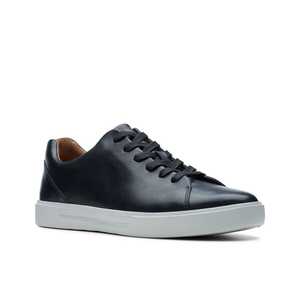 Un Costa Lace - Chaussure pour homme en cuir couleur noir de marque Clarks