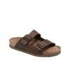 Nerio - Sandale pour homme en cuir couleur brun de marque Mephisto