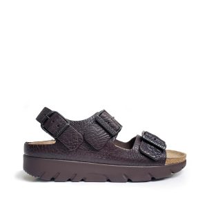 Zeus Fit - Sandale pour homme en cuir couleur brun de marque Mephisto