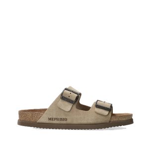 Nerio - Sandale pour Homme couleur Gris Chaud de marque Mephisto