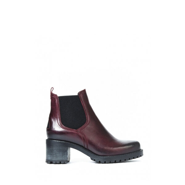 Carina - Women's Ankle Boots in Maroon from Collection Bulle