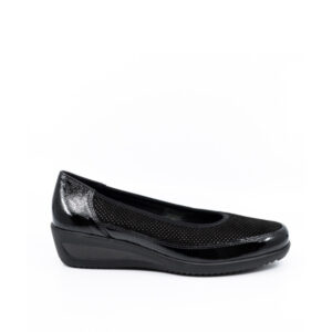 Zoelle - Chaussure pour femme en cuir couleur noir de marque Ara