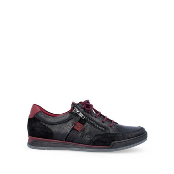 Etna - Chaussure pour homme en cuir couleur noir de marque Fluchos