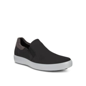 Soft 7 - Chaussure pour homme en cuir couleur noir de marque Ecco