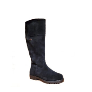 Beluga - Botte pour femme en suede couleur noir de marque Anfibio
