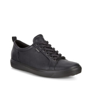 Soft 7 GRTX- Chaussure pour femme en cuir couleur noir de marque Ecco