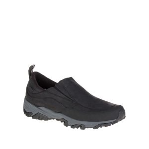 Coldpack Ice Moc WP - chaussure pour homme en cuir couleur noir de marque Merrell