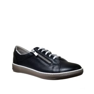 Karen - Chaussure pour femme en cuir de couleur noir de marque Dorking