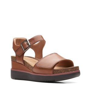 Lizby Strap - Women's Sandals in Brown from Clarks