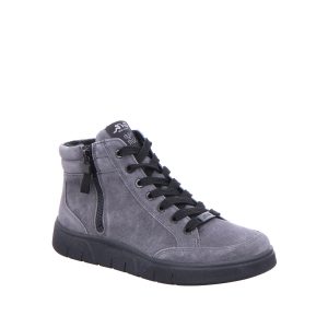 Reading - Bottillon pour femme en suede couleur gris de marque Ara