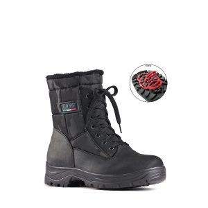 Idra - Botte pour homme en toile couleur noir de marque Olang