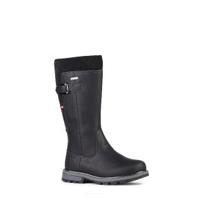 Lylia 2.0 - Botte pour femme en cuir couleur noir de marque NexGrip