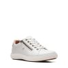 Nalle Lace - Chaussure pour femme en cuir couleur blanc de marque Clarks